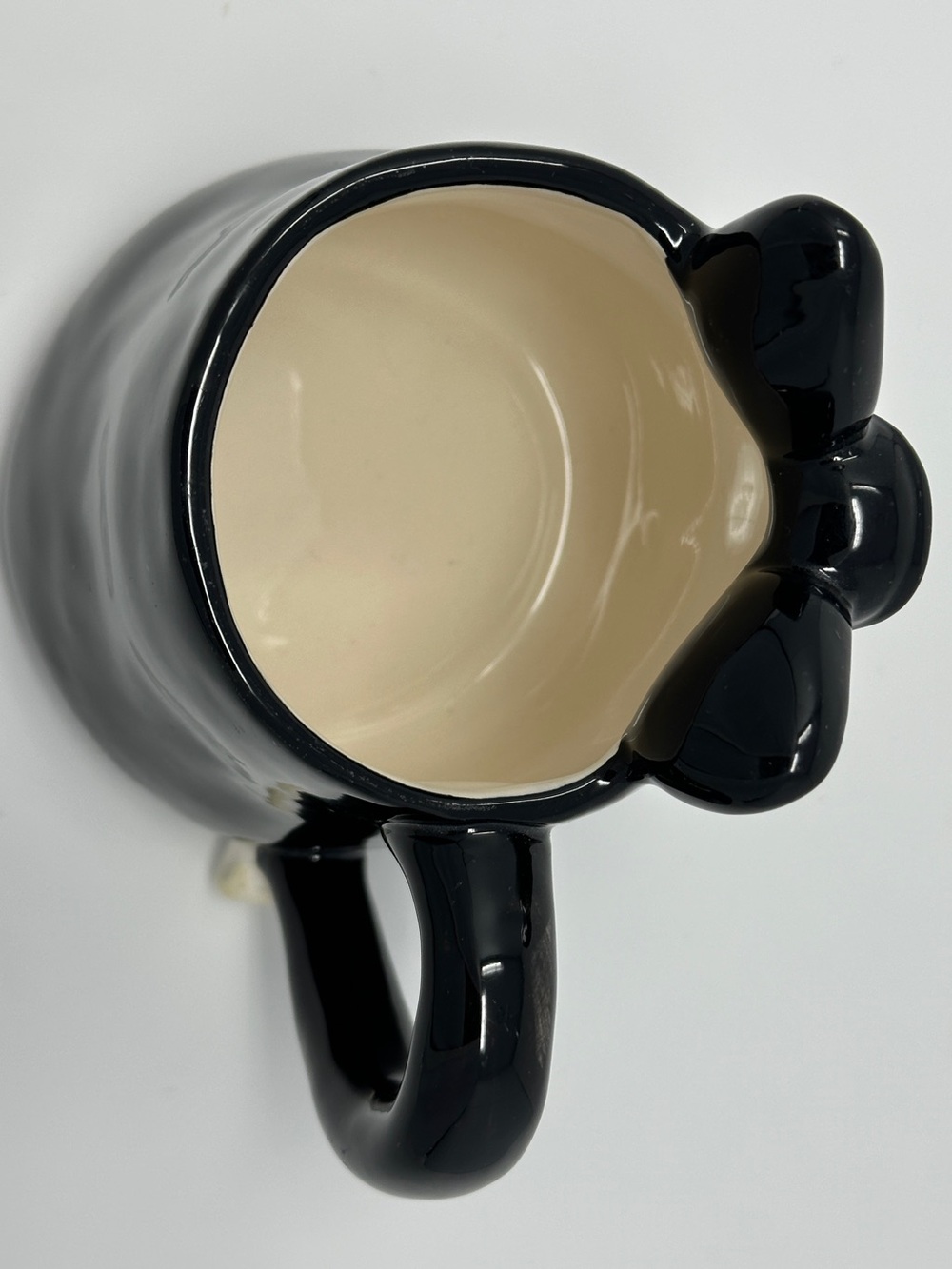 Vintage Cat-Shaped Ceramic black cat Mug - Picture 7 of 8